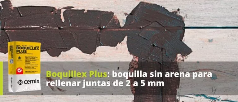 Boquillex Plus boquilla sin arena para rellenar juntas de 2 a 5 mm